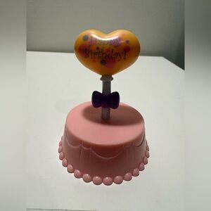 LPS Happy Birthday Balloon on Stand Littlest Pet Shop Cake Topper TOY toys Dolls